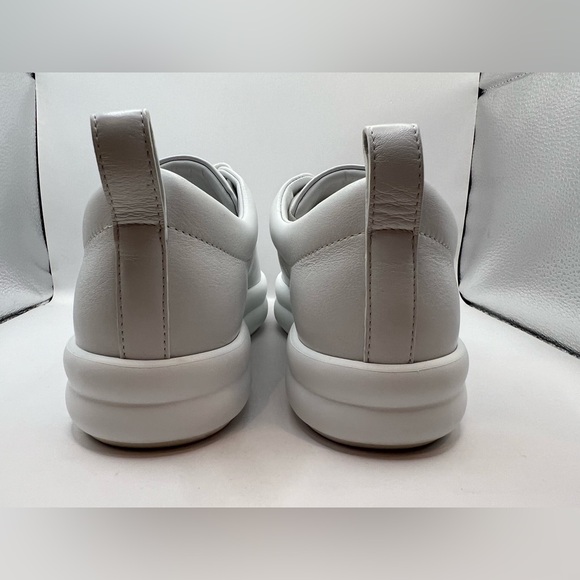 SOLD Hermes Happy Sneakers 37 White Calfskin - Picture 10 of 12